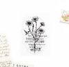 Beautiful floral stamp